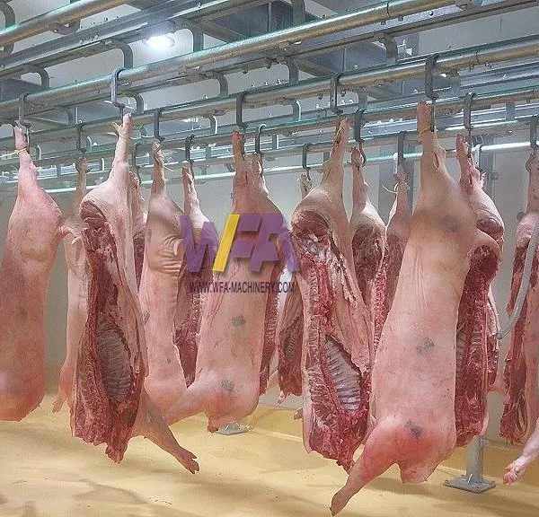 Small scale pig abattoir machine for hog goat slaughterhouse of meat processing line
