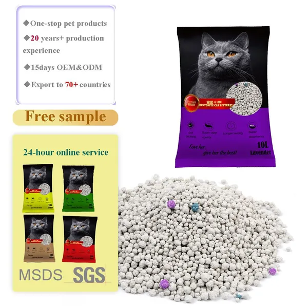 Pet Product: Hot Sell Bentonite Cat Litter photo-5