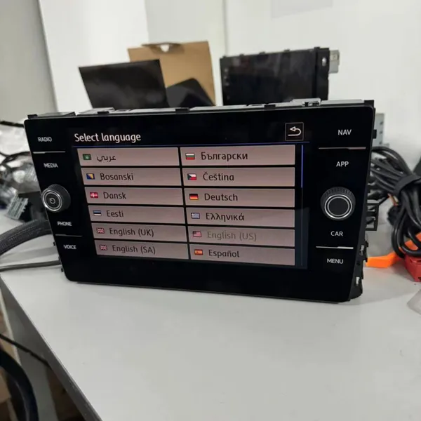 Original New Discovery Media 8 Inch Screen Front Touch APP Control Display 5G6919605B For VW Golf MK7 Passat B8 Polo MK6 photo-4