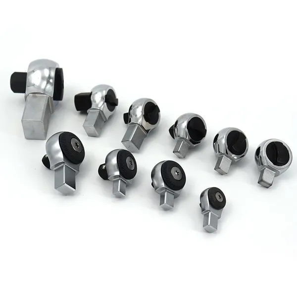Torque Wrench Square Plug Open Ratchet Head Plug-in Converter Head 1/4