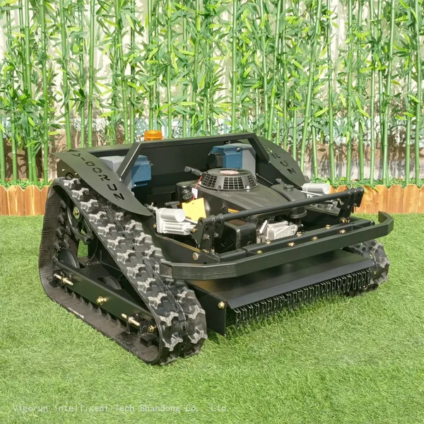 Remote Controlled Brush Cutter, China Remote Control Tracked Mower Price, Remote Control Lawn Mower With Tracks for Sale photo-4