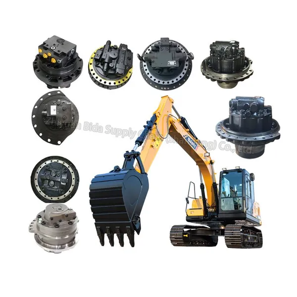 Genuine Original Excavator Travel Motor Head Travel Motor Assembly B220501000282 Suitable for SY75 photo-3