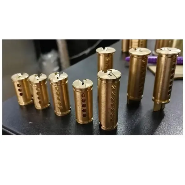 Lock Making Cylinder Combination Barrel Pinhole Drilling Tail Lateral Milling Tail Slot Milling Lock Making