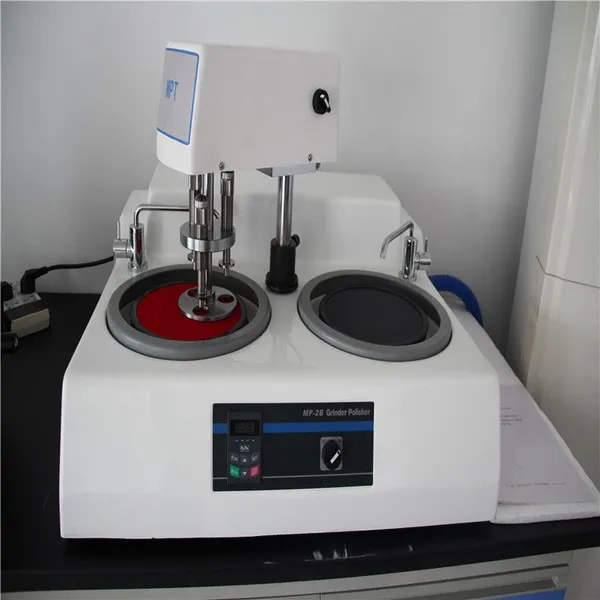 MP-2B Dual Disc Metallographic Specimen Jewelry Fiberglass Grinding and Polishing Machine photo-3