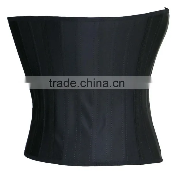 China 2016 Steel Boned Corset Latex/Spandex Waist Cincher Waist Trainer For Women and Man photo-4
