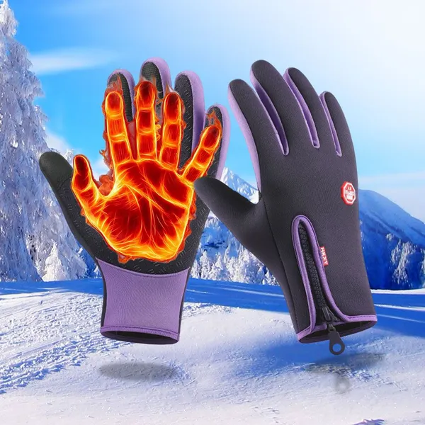 Factory Wholesale Hot Sale Zippered Sports Gloves High Quality photo-2