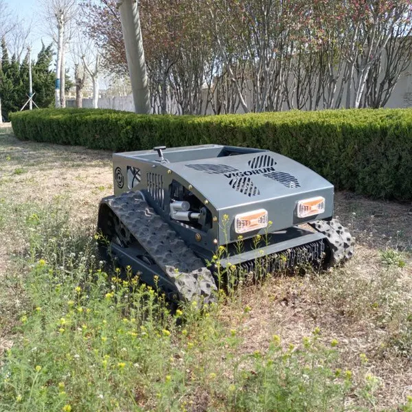 Hybrid All Terrain Travel Speed 0~6Km/h Loncin Grass Cutter Remotely Controlled photo-2