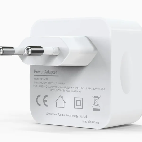 Compact 65W GaN USB C Charger QC3.0 for On-the-Go Professionals photo-2