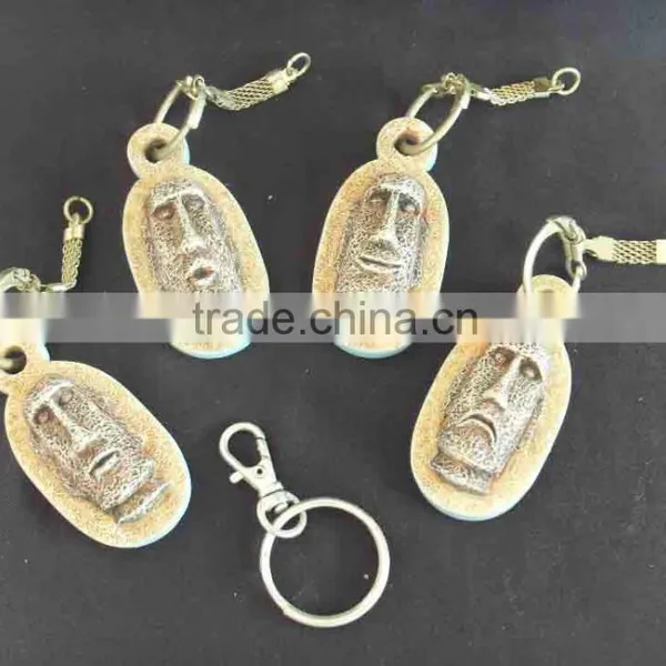 Hot Sale Gift Resin Beautiful Custom Souvenir Keyring With Metal photo-5