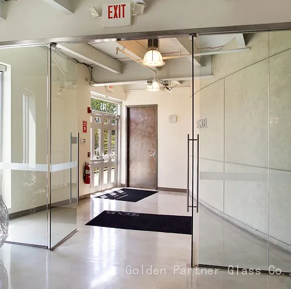 Freeform Framesless Tempered Glass Door Systems photo-2
