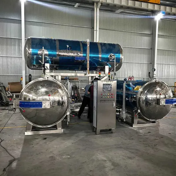 Double-layer Boiler and Single-tank Water Bath Sterilizer Retort Machine photo-2