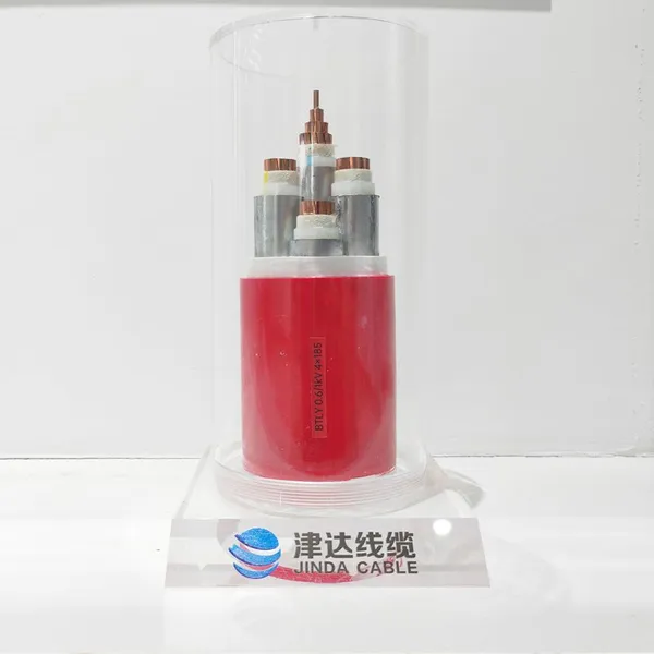 JINDA CABLE Isolated Flexible Mineral‑Insulated Fire‑Resistant Cable, NG‑A (BTLY)