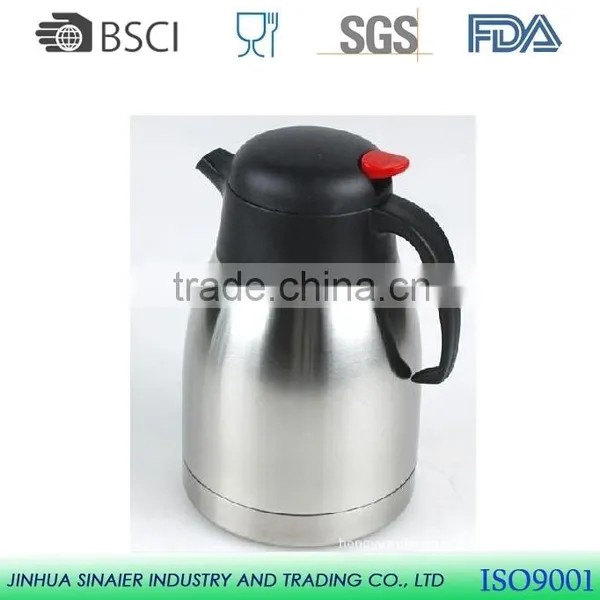 BSCI Approval Double Wall Stainless Steel Vacuum Coffee Thermos Wholesale