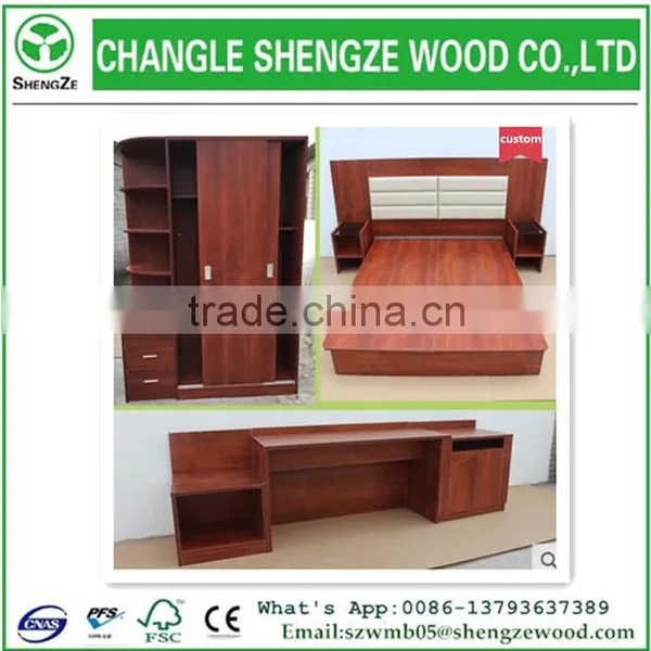 Fashion Design Factory Wholesale Hotel Bedroom Furniture