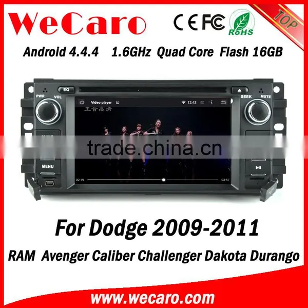 Wecaro WC-JC6235 Android 4.4.4 Gps Navigation Touch Screen for Dodge Charger Touch Screen Radio 2009 2010 2011 Bluetooth photo-3