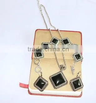 Earring+Bracelet+Necklace Jewelry Set /Customize Design American and Eruozone Jewelry Set photo-4