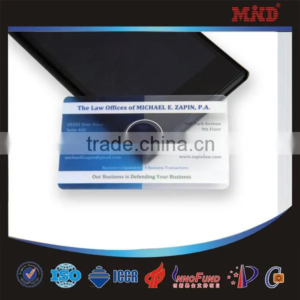 MTT24 2015 Transparent Card Printing / Transparent Pvc Card / Transparent Business Cards Quality Choice photo-5