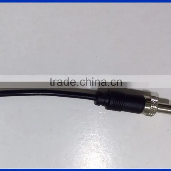 Sliver Color and 2 Core Pair Connector and Video Coaxial Power Cable photo-3