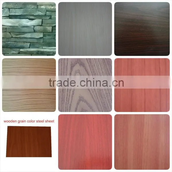 Wood Pattern Perpainted Steel Coils photo-3