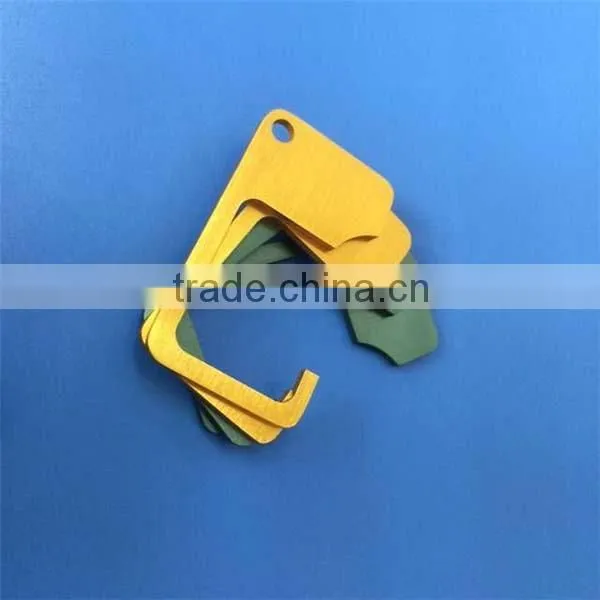 AL6063 Gold Anodizing Stamping Parts photo-2