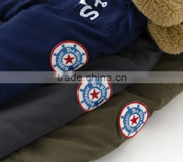 Japanese Wholesale Products High Quality Cute New Born Babies Clothes Jacket for Boys Children Winter Garment photo-6