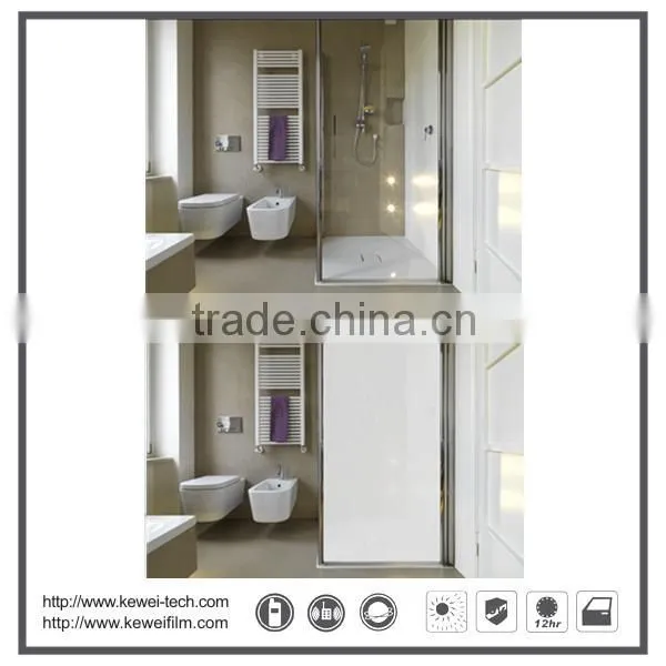 Electrically Switchable Smart Glass for Shower Room,5+5mm,6+6mm