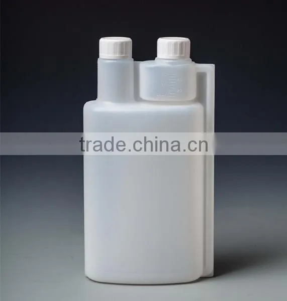 Free Sample!!!twin Neck Double Neck Plastic Dosing Bottle 100ml 500ml 1000ml photo-2