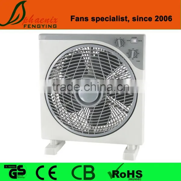 12 Inch Square Quiet Box Fan With GS,CE