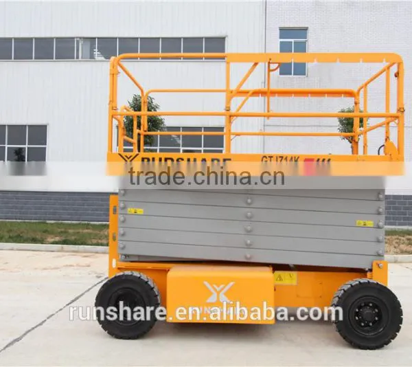 14m Hydraulic Scissor Lift for Industry photo-2