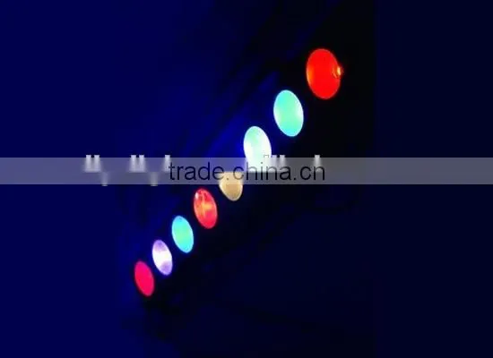 Wi-Bar 8x 3W Tri-color LED Par 64 Stage Lighting Projector for Bar Wedding Disco Effect Light Led photo-4