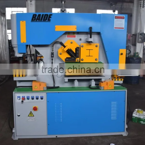 Q35Y Hydraulic Iron Worker ,stainless Steel Plate Cutting Machine ,stainless Steel Plate Punching Machine 100ton photo-2