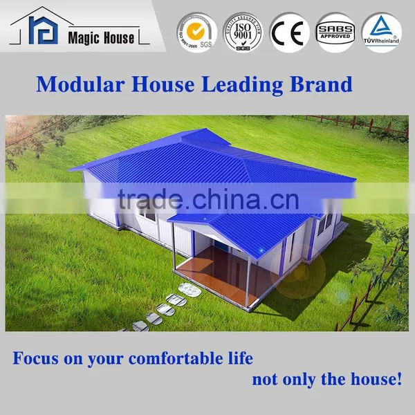 Fast Assembled Eco Middle Class Modern Prefab House Living, Modular House photo-2