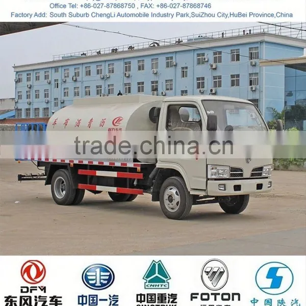 Cheap DFAD 3 Ton Bitumen Spraying Truck, Bitumen Tanker for Sale photo-2