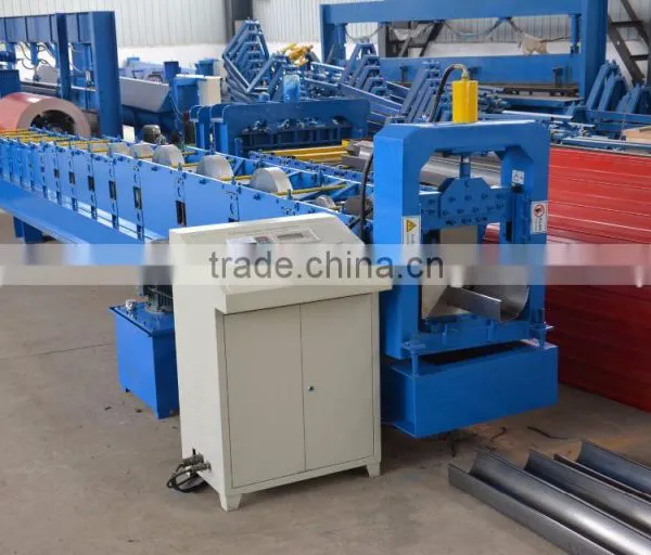 Cnc Metal Tile Roof Gutter Machine Manufacturing Equipment photo-2