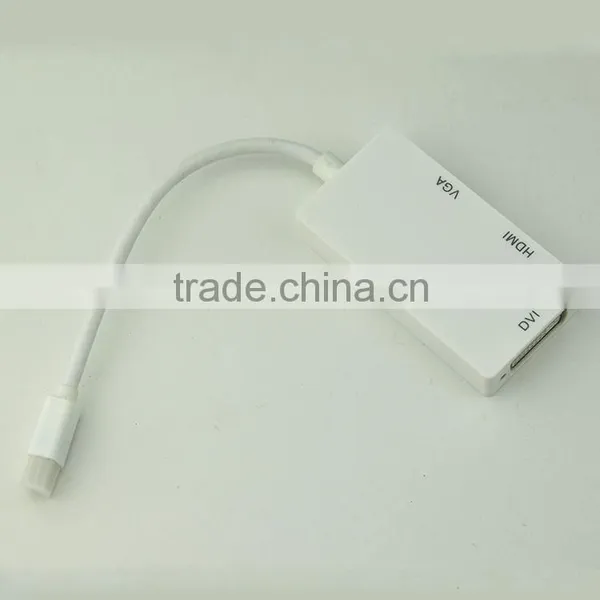 Manufacture Price Mini dp to Hdmi Dvi Vga Adapter Cable for Computer photo-3