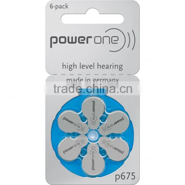 Hearing Aid Battery Size 675 Mercury Free Power One by Varta Microbattery photo-5
