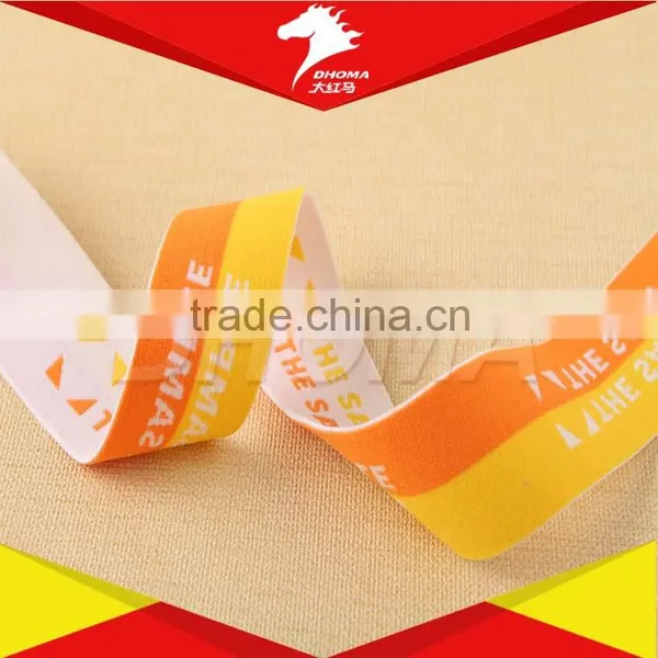 Top Level New Design Nylon Wide Rubber Jacqauard Elastic Bands photo-3
