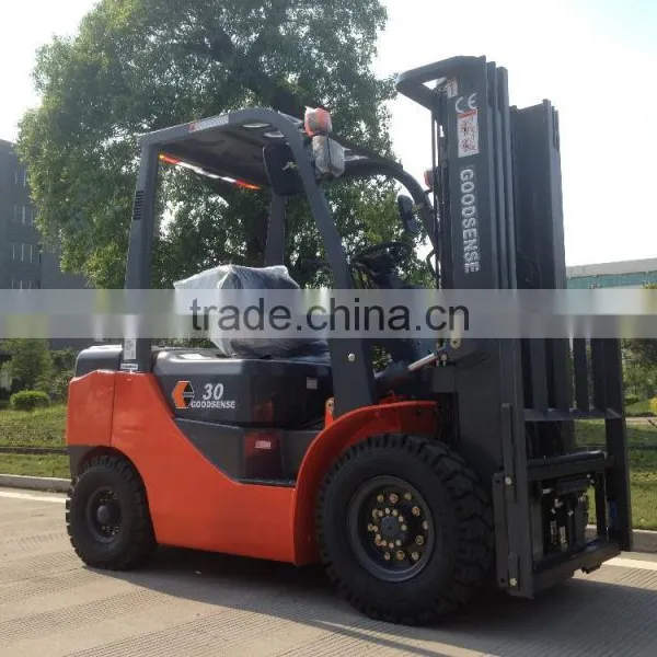 Industrial Material Equipment 3tons Gasoline Trucks Forklift Price for Sale photo-3