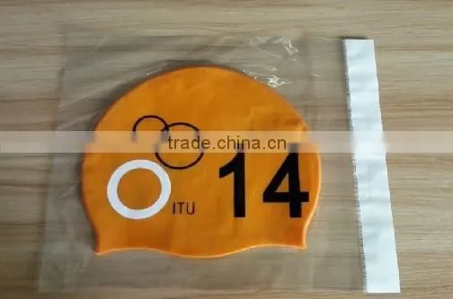 Silicone Printed Swim Caps Silicone Material Swimming Cap Professional Swimming Cap Manufacturer Novelty Swimming Cap photo-2