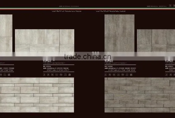 2015 New Design Matt Surface Ceramic Floor Bathroom Tile photo-6