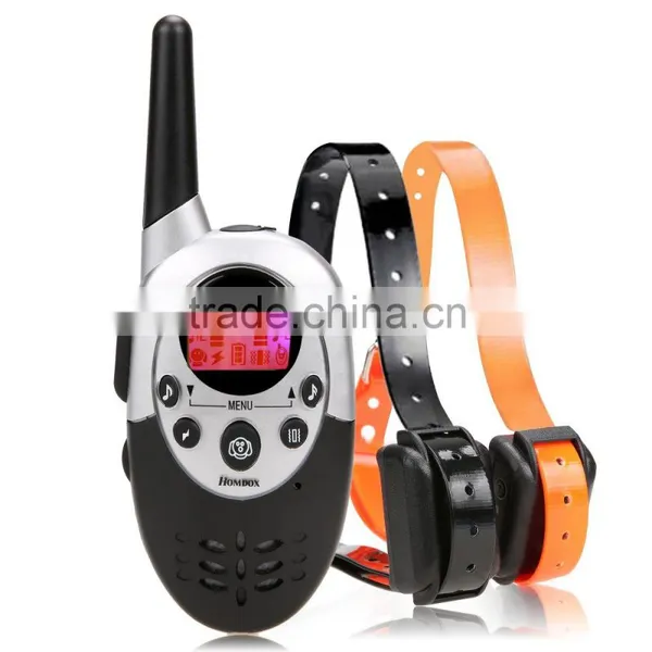 Homdox Remote Pet Training Collar With LCD Display Static Shock/ Vibration/ Sound Function AM003213 photo-2