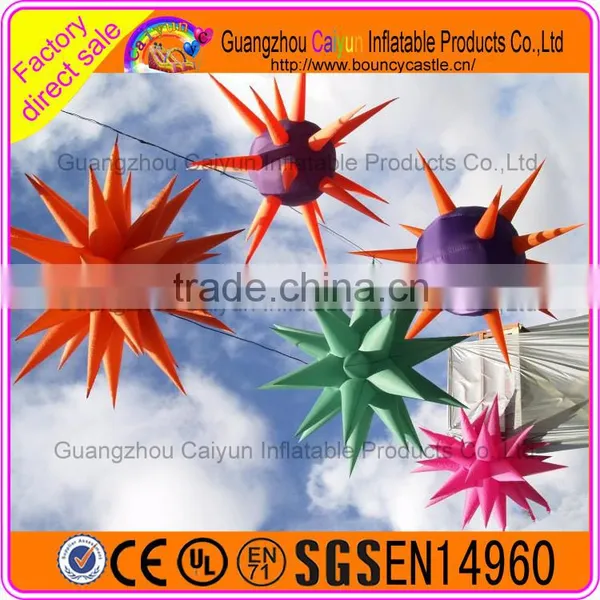 Cheap Advertising Inflatable LED Light Star for Party Decoration photo-3