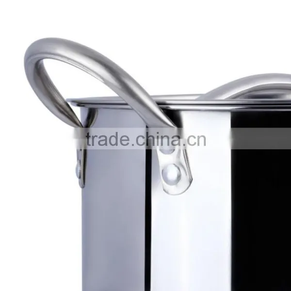 2015 Tall Stainless Commercial Steel Heavy Duty Stock Pots Made in China photo-5