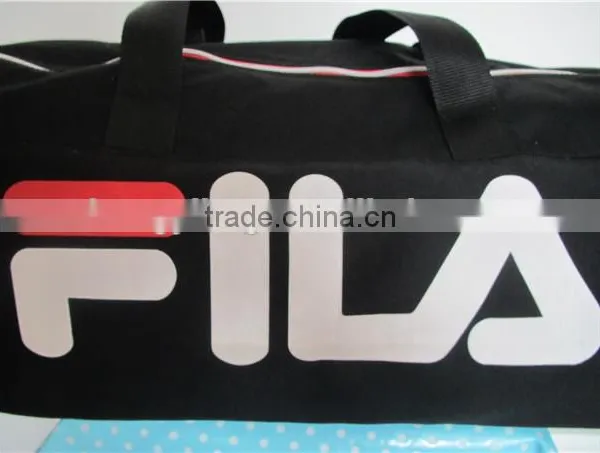 Manufacturer Black Cotton Travel Sport Duffel Bag With Customize Logo Quality Choice photo-4