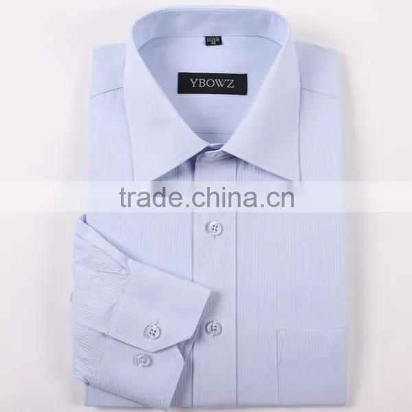 2015 Nice Men's Long Sleeve Corduroy Dress Printed Shirt photo-6