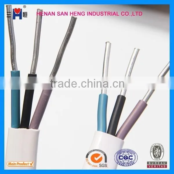 Aluminum Core PVC Insulated PVC Sheathed Flat Cable Supplier's Choice photo-6