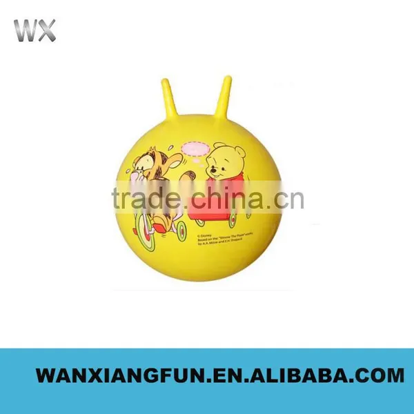 Ecofriendly PVC Toy Jumping Pop Ball With Handle photo-5