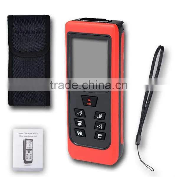 Range Finder Accuracy 2mm 40m 131ft Laser Distance Meter Area Volume Measurer photo-6