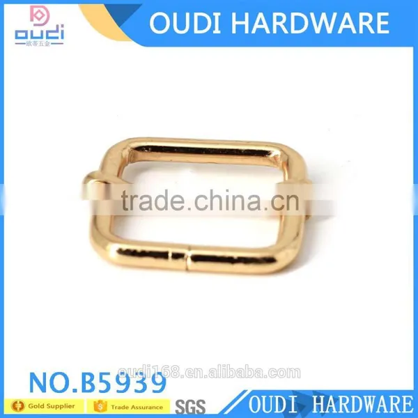 Metal Hardware Slider Adjuster Buckles Metal Adjuster Buckles For Luggage Bags photo-2