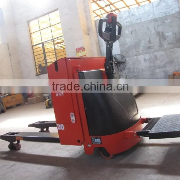 China Econonic Type Semi Electric Motor Pallet Forklift Truck photo-2